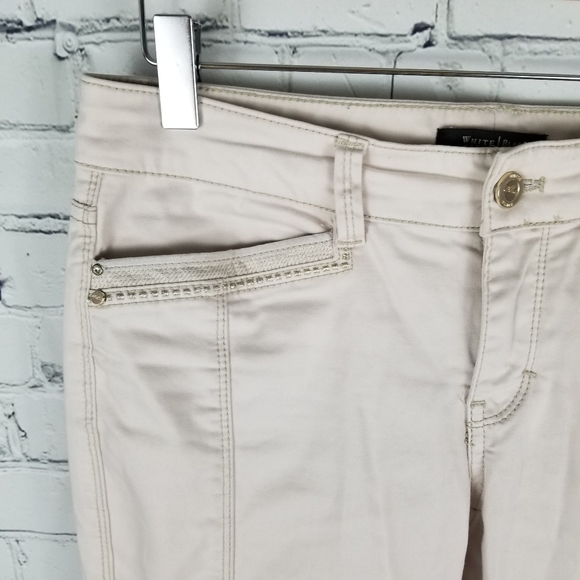 WHBM | Blanc skinny ankle stretch pants - Picture 3 of 9